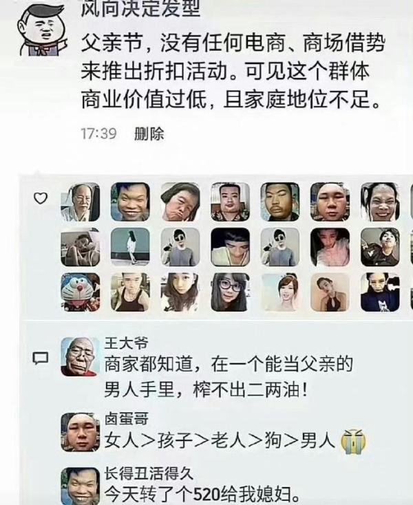 父亲节为什么存在感这么低？热度也这么低？