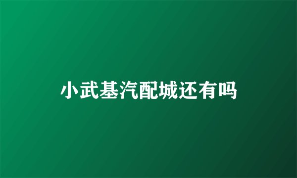 小武基汽配城还有吗