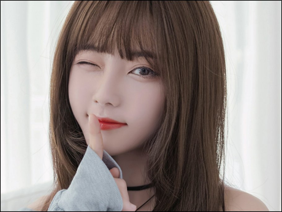 大脸适合的发型图片女