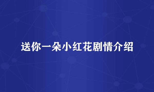 送你一朵小红花剧情介绍