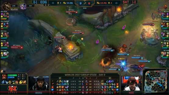 怎么看待skt VS edg 的比赛？
