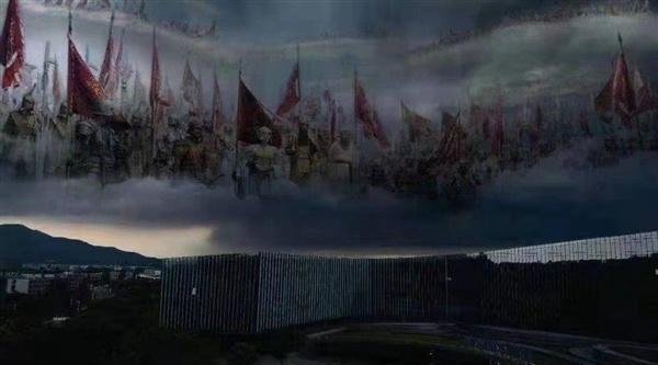 南京一秒变天黑 画面感受下:被网友PS成科幻战场