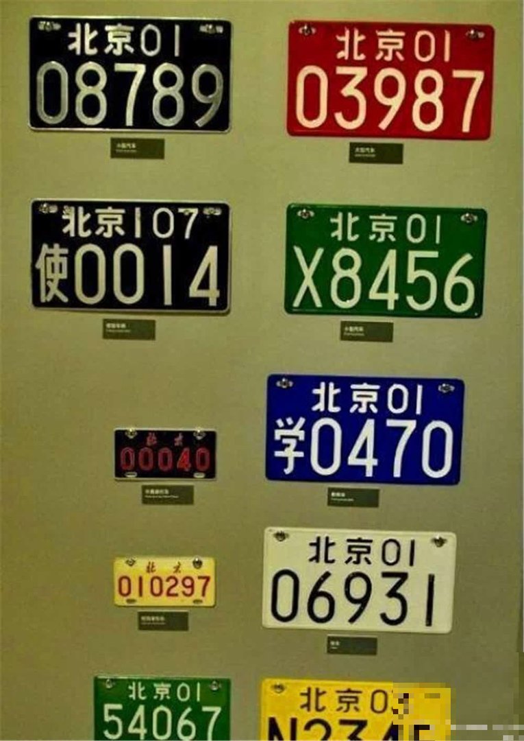 中国红色牌照是什么车牌