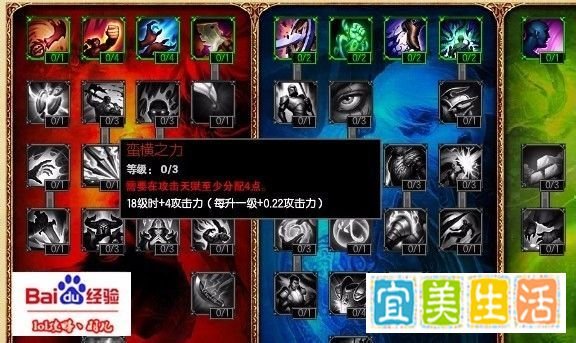 lol天赋加点图