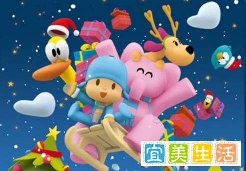 风靡全球的动画片《小P优优》英文版81集+中文版52集