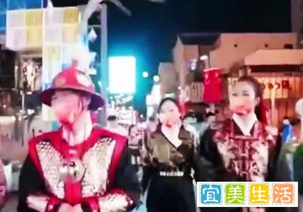 游客日式风情街穿明朝服饰被阻，67.73%的受访者觉得这几位年轻人的行为是想要蹭流量