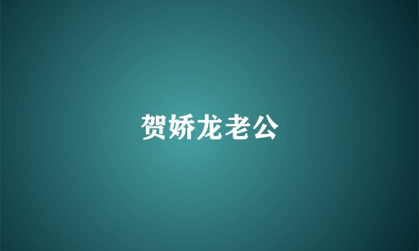 贺娇龙老公