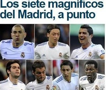 皇马七大巨星是哪几位？