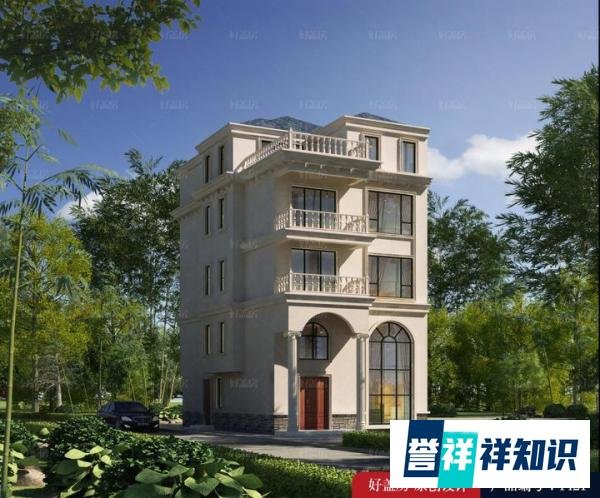 南方农村三层半房屋图