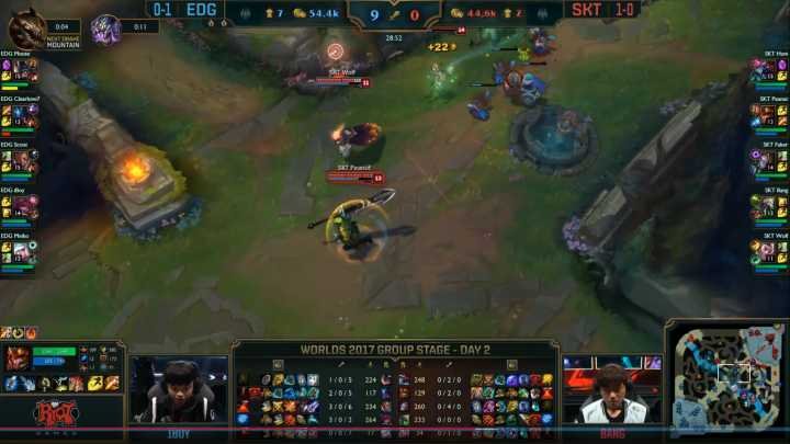 怎么看待skt VS edg 的比赛？
