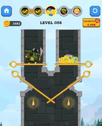 Once A Hero的LEVEL 058怎样过关？