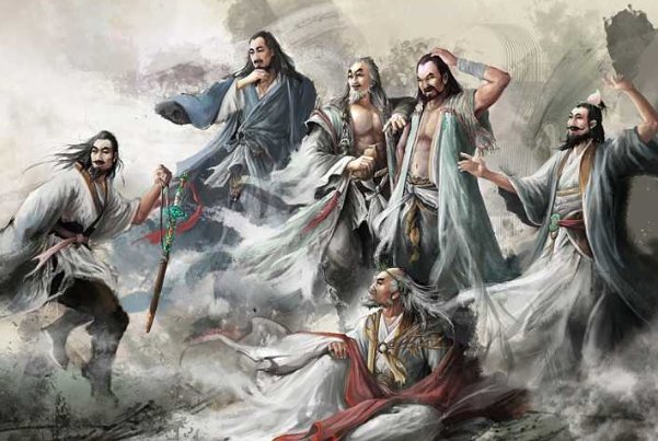 《笑傲江湖》中行为怪异的桃谷六仙，究竟是什么来头？