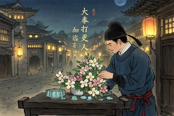 大奉打更人插花弄玉成语来源