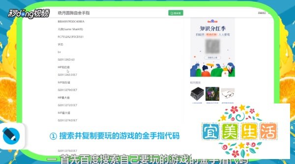 GBA模拟器金手指使用教程？