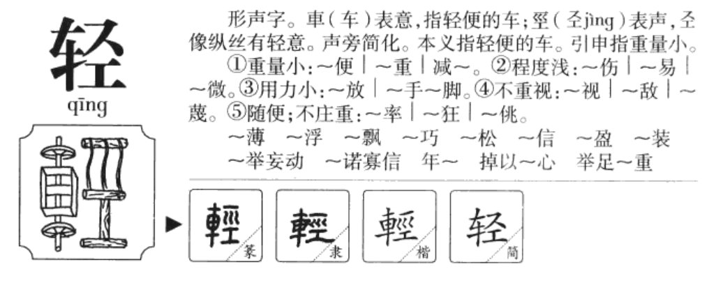 轻轻的造句子二年级