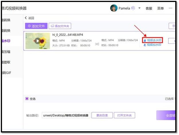 视频怎么去水印