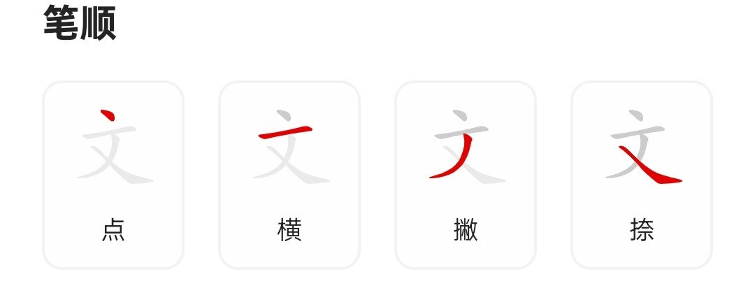 文的写法