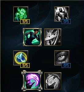 LOL6.13版本蒸汽机器人辅助天赋符文加点图