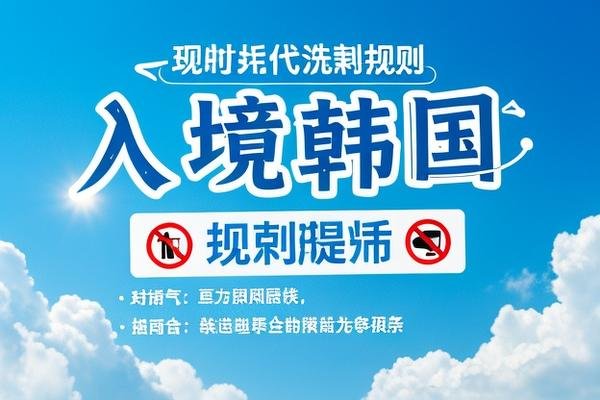 2025入境韩国规定