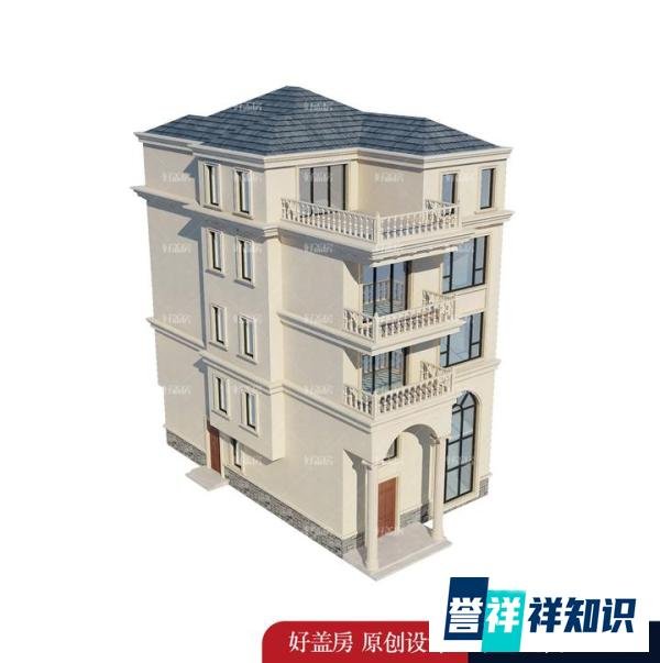 南方农村三层半房屋图