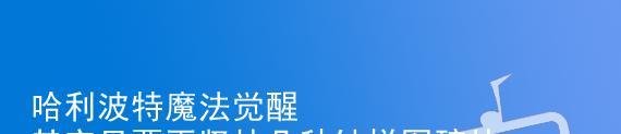 哈利波特魔法觉醒其实只要再坚持几秒钟拼图碎片
