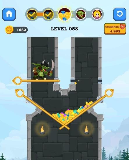 Once A Hero的LEVEL 058怎样过关？