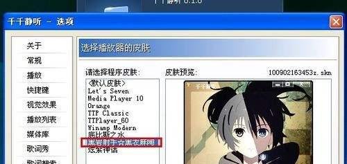 千千静听皮肤怎么用