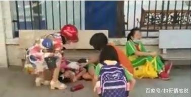 广州小学门口出现持刀伤人事件,多名学生被砍,持刀男子想自残,你怎么看?