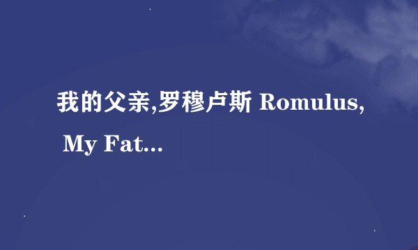 我的父亲,罗穆卢斯 Romulus, My Father剧情介绍