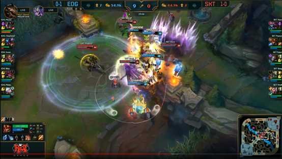 怎么看待skt VS edg 的比赛？
