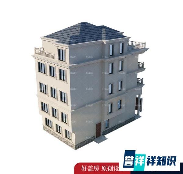 南方农村三层半房屋图
