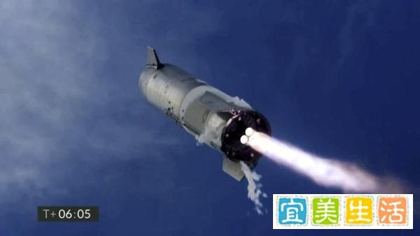 又一次成功!SpaceX星际飞船原型机上升6英里,然后垂直着陆