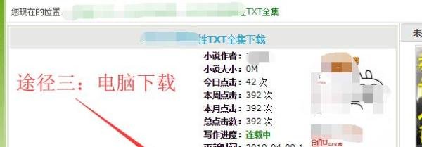 如何将小说下载到手机中？