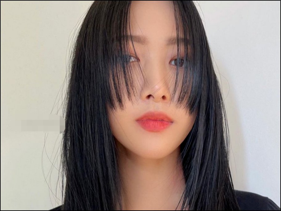 大脸适合的发型图片女