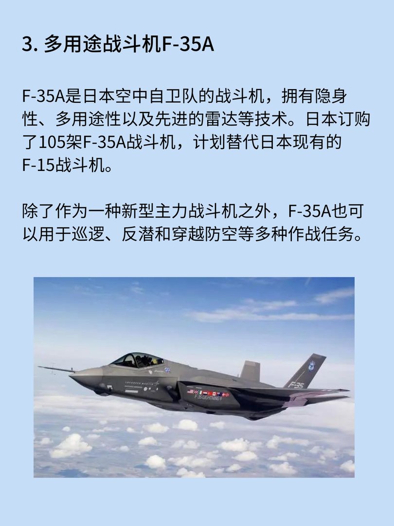 日本著名的军备