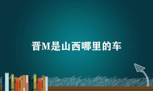 晋M是山西哪里的车