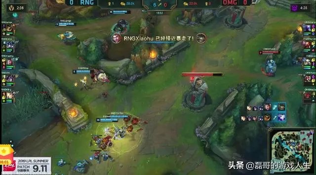 RNG战胜OMG再添战略武器，狼行杰斯意识拉满卖自己救下比赛，有多关键？