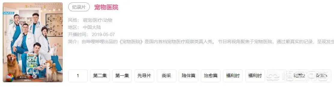 怎么评价B站新推出的纪录片《宠物医院》？