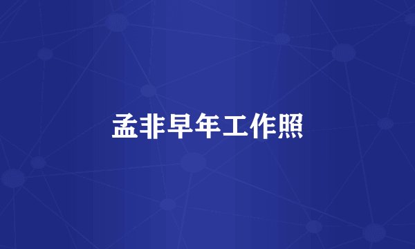 孟非早年工作照