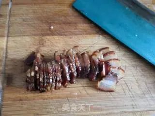 韭菜炒腊肉