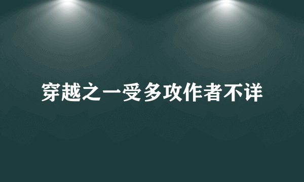 穿越之一受多攻作者不详