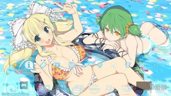 清凉福利萌妹子&怀旧像素打飞机 PS4免费主题发布!