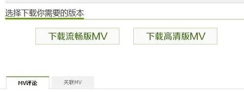 如何下载mv?