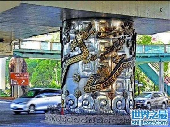 上海诡异龙形高架桥墩,真实存在的建造工程事件