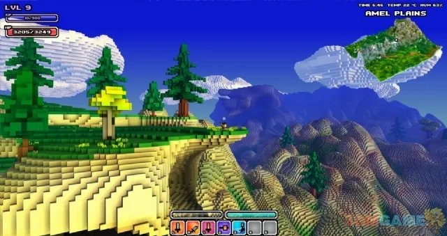《我的世界》战斗版!《Cube World》复古画面截图