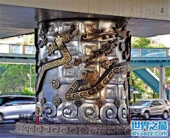 上海诡异龙形高架桥墩,真实存在的建造工程事件