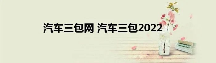 汽车三包网 汽车三包2022