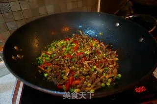 蒜薹炒鸡胗