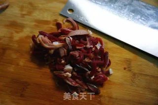 蒜薹炒鸡胗