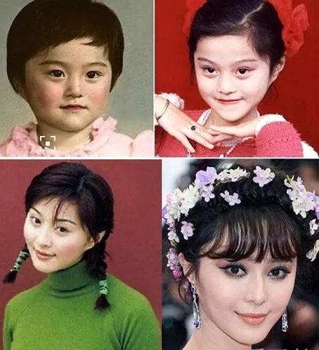 女明星小时候的照片,你见过几个呢?